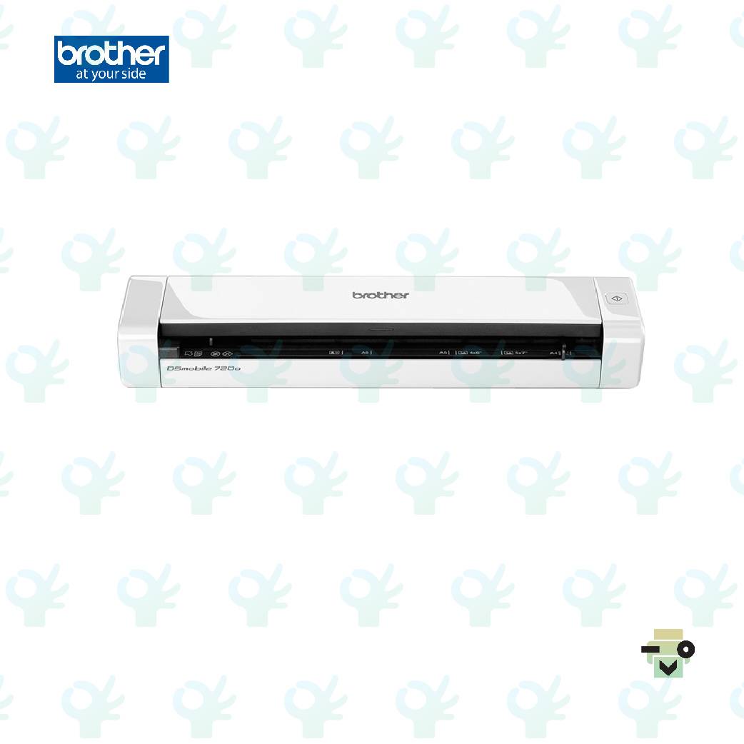 BROTHER DS720D MOBILE DUPLEX COLOUR PAGE SCANNER